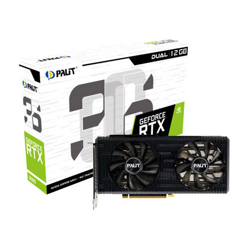 Видеокарта PALIT RTX3060 DUAL 12G (NE63060019K9-190AD)-0