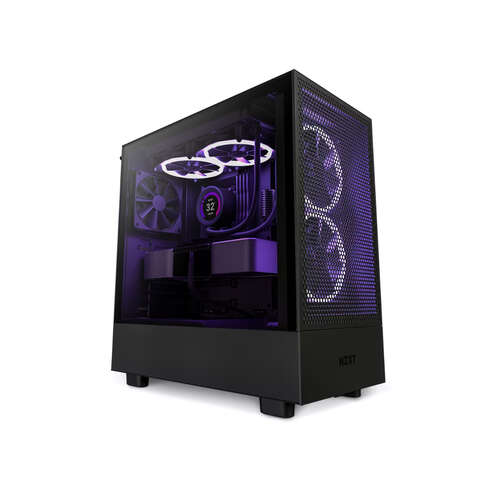 Компьютерный корпус NZXT H5 Flow CC-H51FB-01 Black без Б/П-0