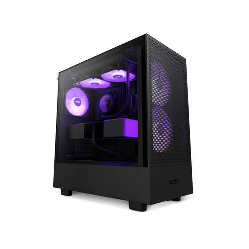 Компьютерный корпус NZXT H5 Flow RGB CC-H51FB-R1 Black без Б/П-0