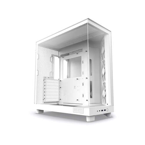 Компьютерный корпус NZXT H6 Flow CC-H61FW-01 White без Б/П-0