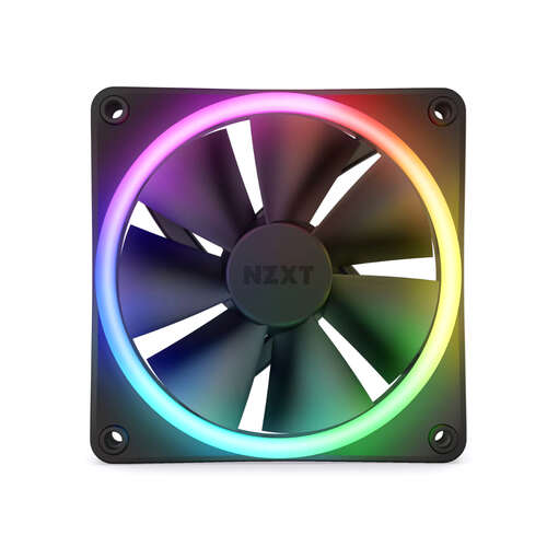 Кулер для компьютерного корпуса NZXT F120 RGB DUO RF-D12SF-B1 Black-0