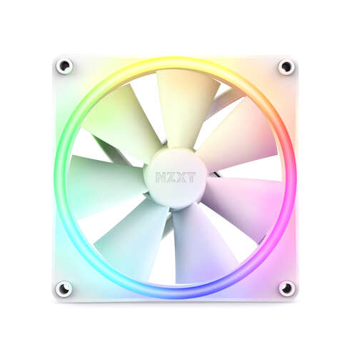 Кулер для компьютерного корпуса NZXT F140 RGB DUO RF-D14SF-W1 White-0