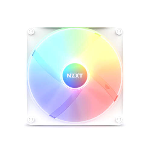 Кулер для компьютерного корпуса NZXT F140 RGB Core RF-C14SF-W1 White-0