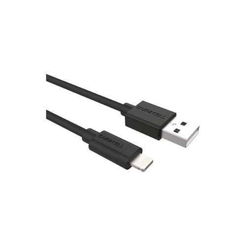 Интерфейсный кабель Duracell USB5012A USB-A to Lightning Черный-0