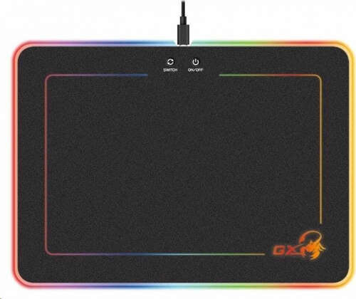 Коврик для мыши Genius RS2, GX-Pad 600H RGB, BLK, USB, 31250006400