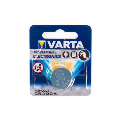 Батарейка VARTA Lithium CR2025 3V (1 шт)-0