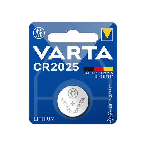 Батарейка VARTA Lithium CR2025 3V (1 шт)-0