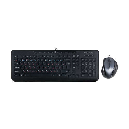 Комплект Клавиатура + Мышь Delux DLD-6220OUB-0