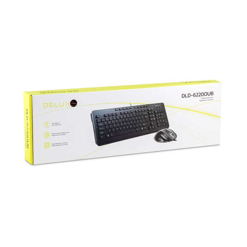Комплект Клавиатура + Мышь Delux DLD-6220OUB-0