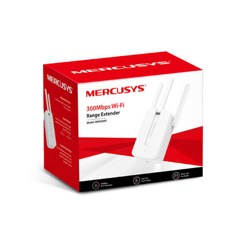 Усилитель Wi-Fi сигнала Mercusys MW300RE-0
