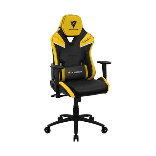 Игровое компьютерное кресло ThunderX3 TC5-Bumblebee Yellow-0