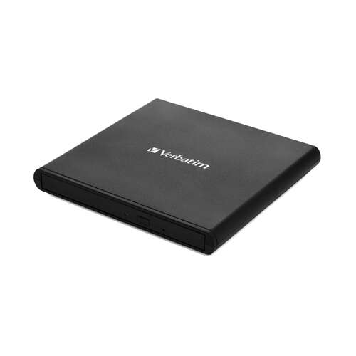 Внешний привод Verbatim CD/DVD 98938 Slim USB Чёрный-0