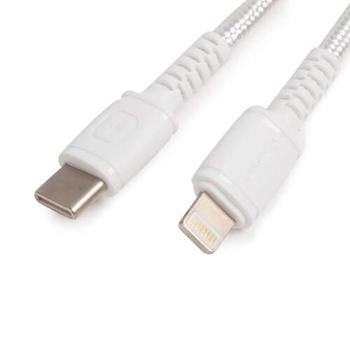 Интерфейсный кабель Awei Type-C to Lightning CL-118L 5V 2.4A 1m Белый-0