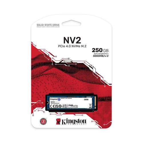 Твердотельный накопитель SSD Kingston NV2 SNV2S/250G M.2 NVMe PCIe 4.0x4-0