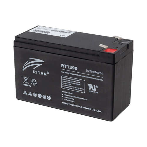Аккумуляторная батарея Ritar RT1290 12В 9 Ач-0