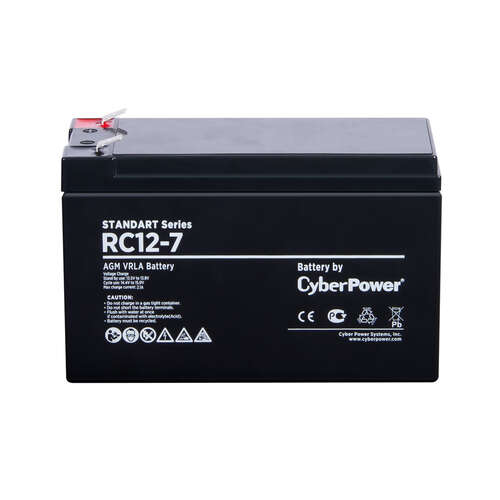 Аккумуляторная батарея CyberPower RC12-7 12В 7 Ач-0