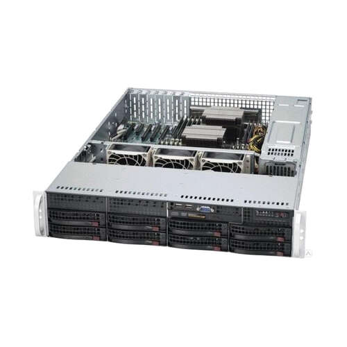 Серверное шасси Supermicro CSE-825TQC-R802LPB-0