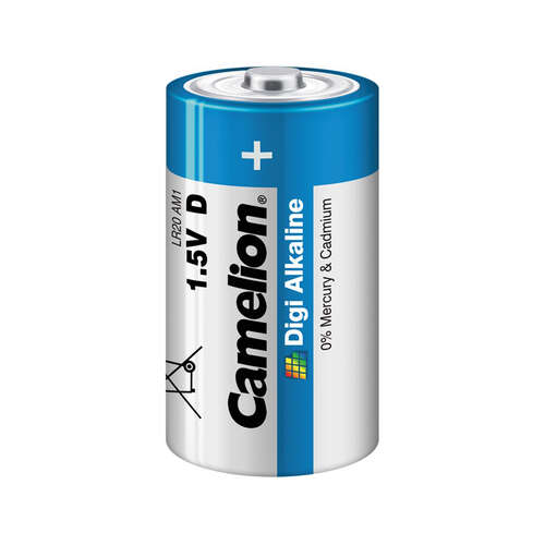 Батарейка CAMELION Digi Alkaline LR20-BP2DG 2 шт. в блистере-0