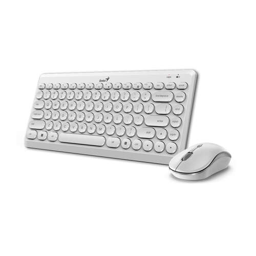 Комплект Клавиатура + Мышь Genius Luxemate Q8000 White-0