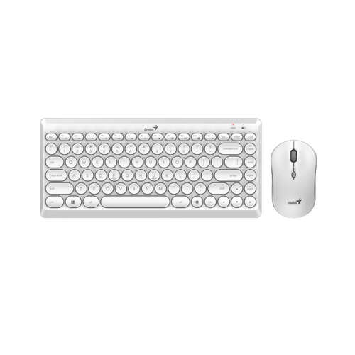 Комплект Клавиатура + Мышь Genius Luxemate Q8000 White-0