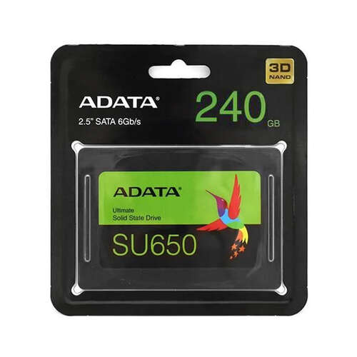 Твердотельный накопитель SSD ADATA ULTIMATE SU650 240GB SATA-0