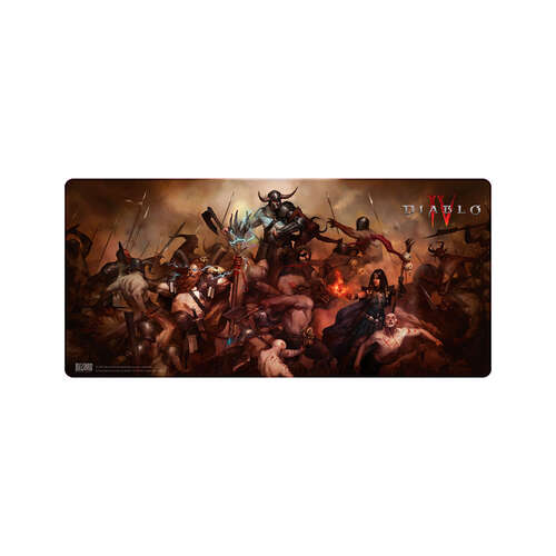 Коврик для компьютерной мыши Blizzard Diablo IV Heroes XL-0