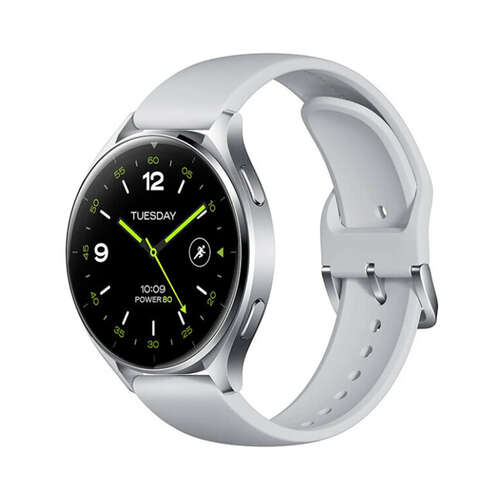 Смарт часы Xiaomi Watch 2 Silver Case With Gray TPU Strap-0