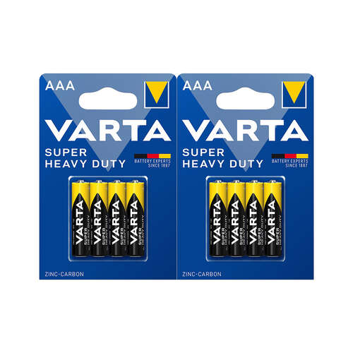 Батарейка VARTA Superlife (Super Heavy Duty) Micro 1.5V - R03P/AAA 8 шт. в блистере-0