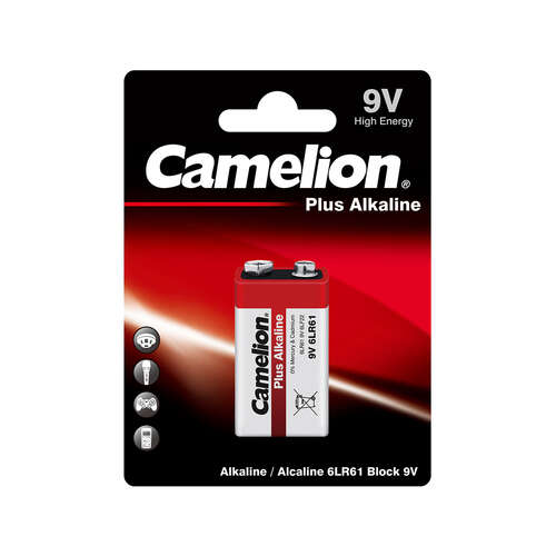 Батарейка CAMELION Plus Alkaline 6LR61-BP1-0