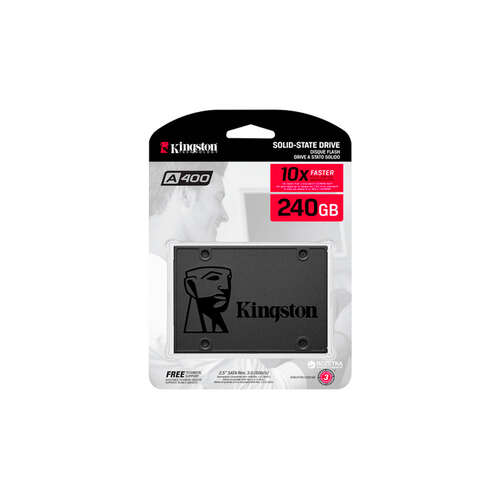Твердотельный накопитель SSD Kingston SA400S37/240G SATA 7мм-0
