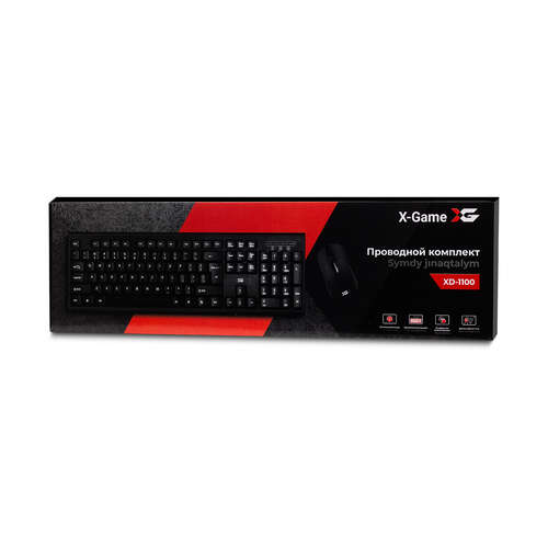 Комплект Клавиатура + Мышь XG XD-1100OUB-0