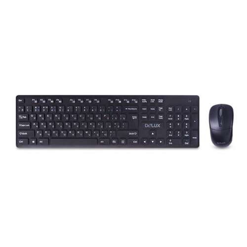 Комплект Клавиатура + Мышь Delux DLD-1505OGB-0