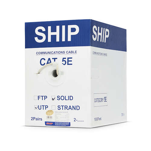 Кабель сетевой SHIP D135-2 Cat.5е UTP 30В PVC-0