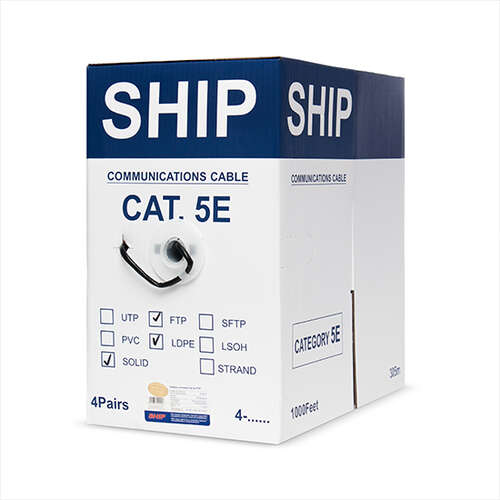 Кабель сетевой SHIP D146-P Cat.5e FTP 30В РЕ-0
