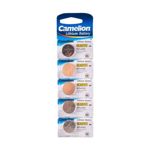 Батарейка CAMELION Lithium CR2016-BP5 5 шт. в блистере-0