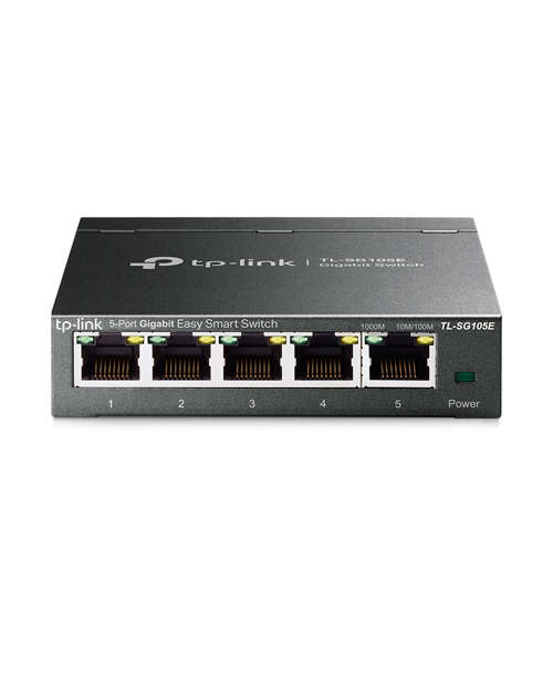 TP-Link TL-SG105E Easy Smart 5-портовый гигабитный коммутатор-0