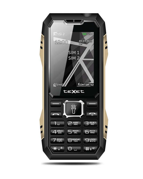 Мобильный телефон teXet TM-D424 цвет черный-0