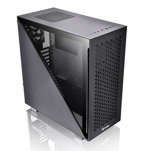 Корпус Thermaltake Divider 300 TG Air/Black/Win/TempGlass*1/Mesh front/120mm Fan*2, CA-1S2-00M1WN-02