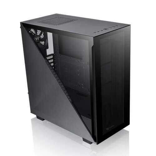 Корпус Thermaltake Divider 300 TG/Black/Win/SPCC/Tempered Glass*2/120mm Fan*1, CA-1S2-00M1WN-00