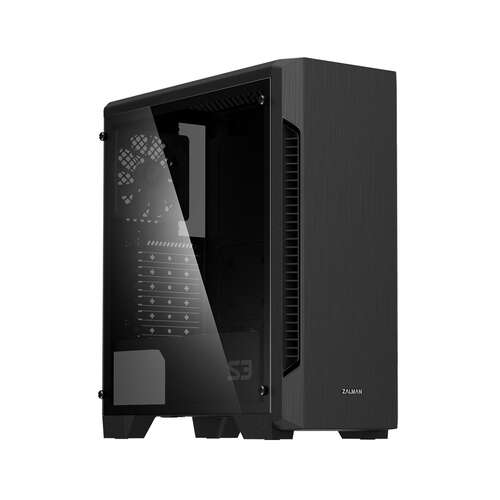 Компьютерный корпус Zalman S3 TG Black без Б/П-0