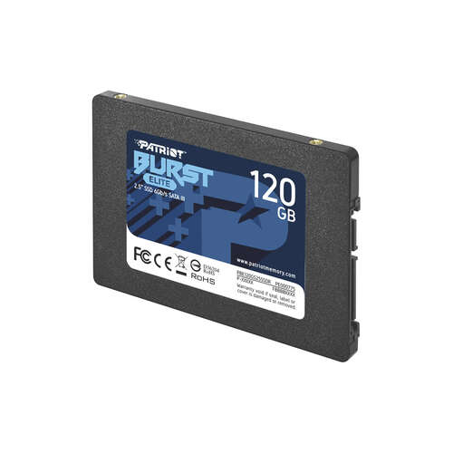 Твердотельный накопитель SSD Patriot Memory BURST ELITE PBE120GS25SSDR 120GB SATA3 2,5