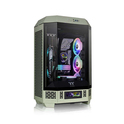 Компьютерный корпус Thermaltake The Tower 300 Matcha Green без Б/П