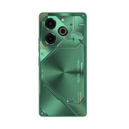 Мобильный телефон TECNO POVA 6 Pro 5G (LI9) 256+12 GB Comet Green-0