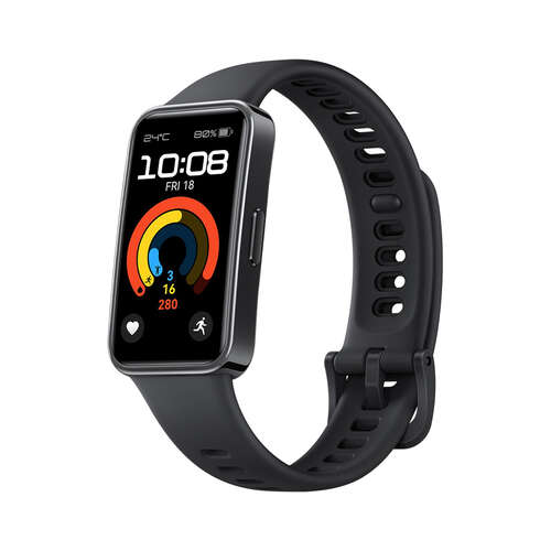 Умный браслет Huawei Band 9 KIM-B19 Black Fluoroelastomer Strap-0