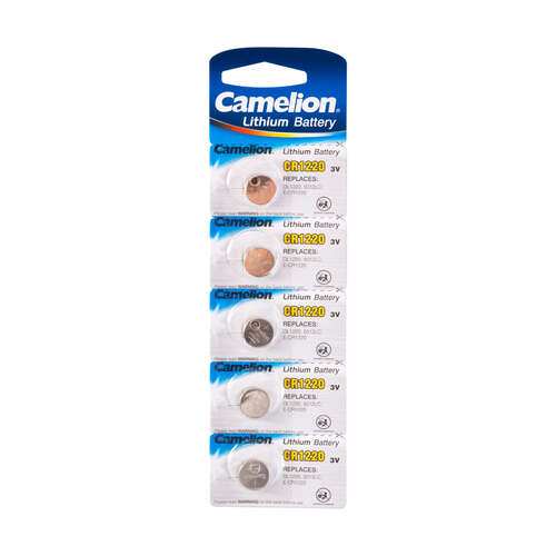 Батарейка CAMELION Lithium CR1220-BP5 5 шт. в блистере