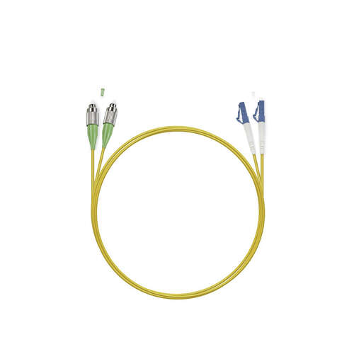 Патч Корд Оптоволоконный FC/APC-LC/UPC SM 9/125 Duplex 2.0мм 1 м-0