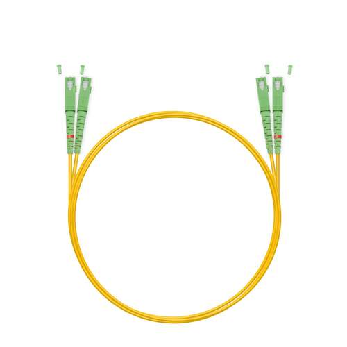 Патч Корд Оптоволоконный SC/APC-SC/APC SM 9/125 Duplex 2.0мм 1 м-0