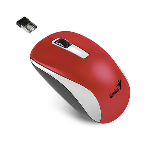 Компьютерная мышь Genius NX-7010 WH+Red-0