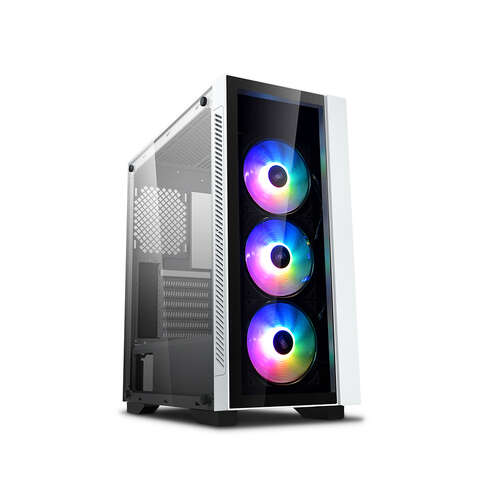 Компьютерный корпус Deepcool MATREXX 55 V3 ADD-RGB WH 3F без Б/П-0