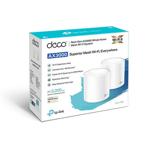 Беспроводная MESH-система Wi-Fi TP-Link Deco X60(2-pack)-0